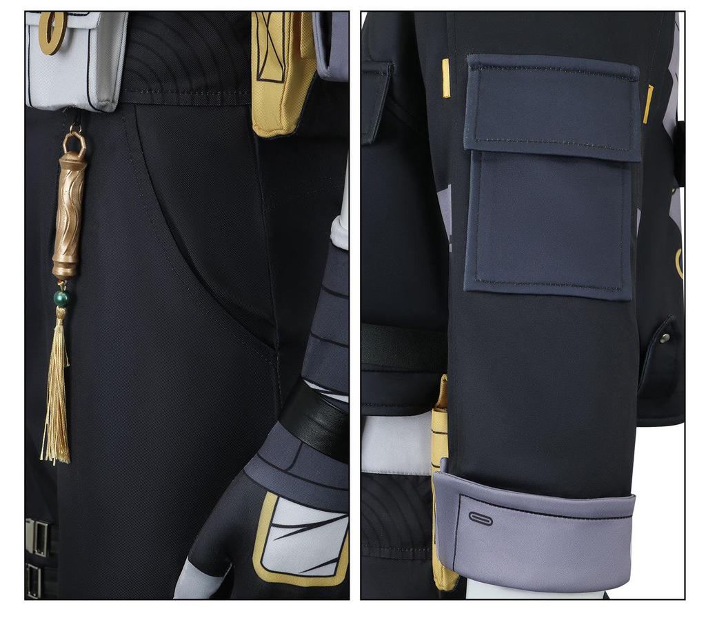 Ming Chao Men's Lion Dance Wanderer Cosplay Costume - National Style, Two-Dimensional Dynamic