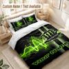 Custom Name Bedding Set 3 PiecesMonster Energy Print Duvet Cover + 2 Pillowcases Soft Bed Decor