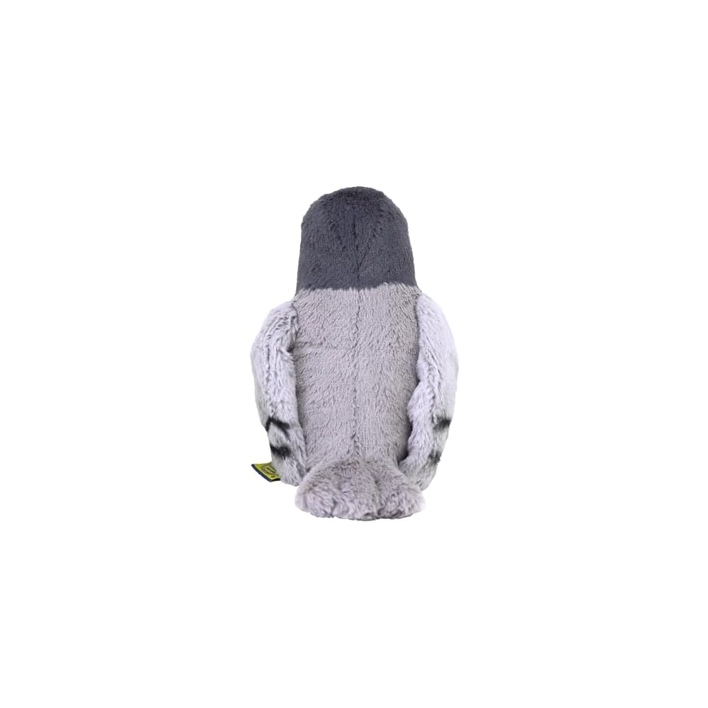 Sanlemon Fluffies Gray Pigeon Plush Toy 12x19x15cm Soft Animal Stuffed Bird