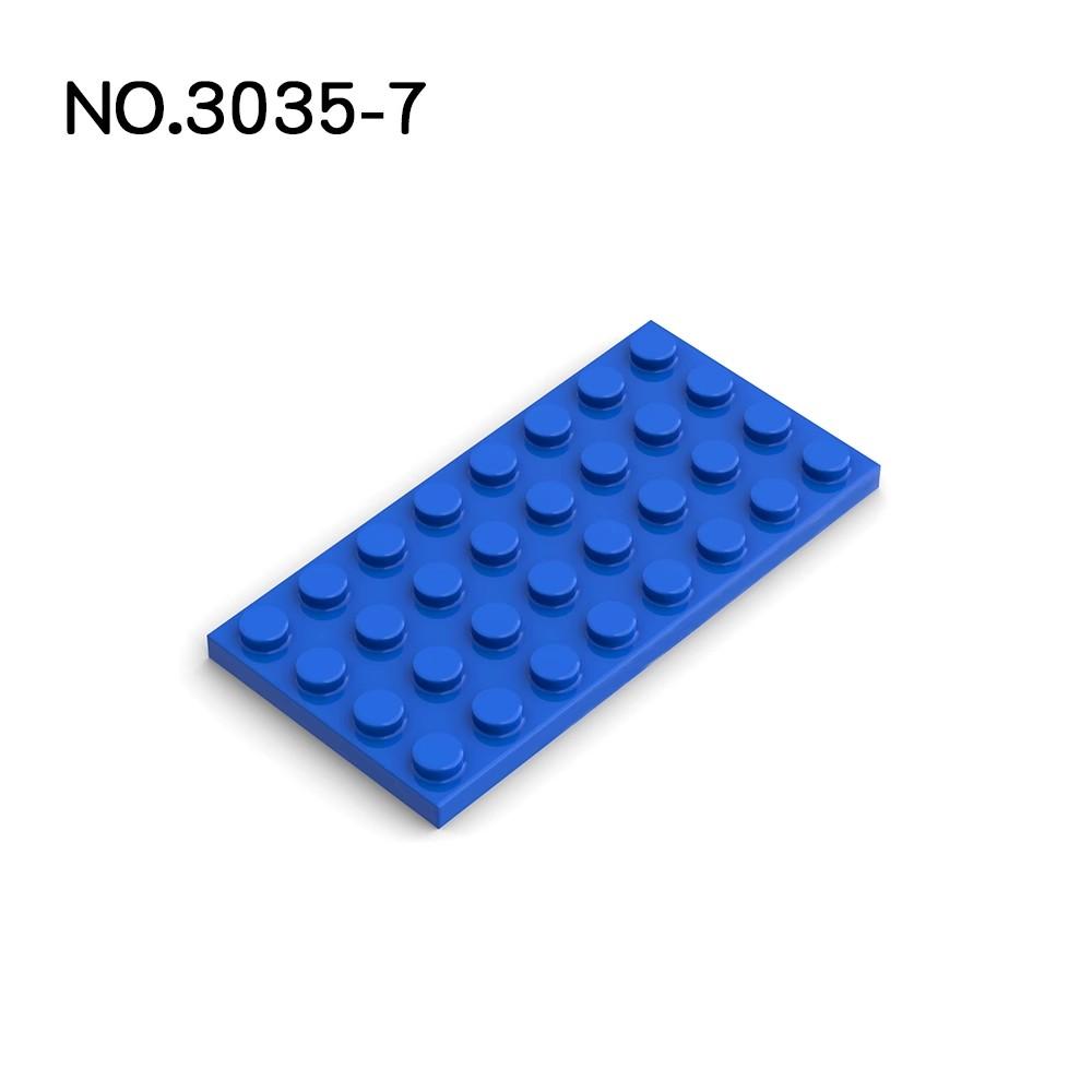 20 Piezas Piezas MOC 3035 Placa 4 x 8 Ladrillos Compatibles DIY Ensamblar Bloques de Construcción Partícula Puzzle para Niños Juguete para el Cerebro Regalo de Cumpleaños