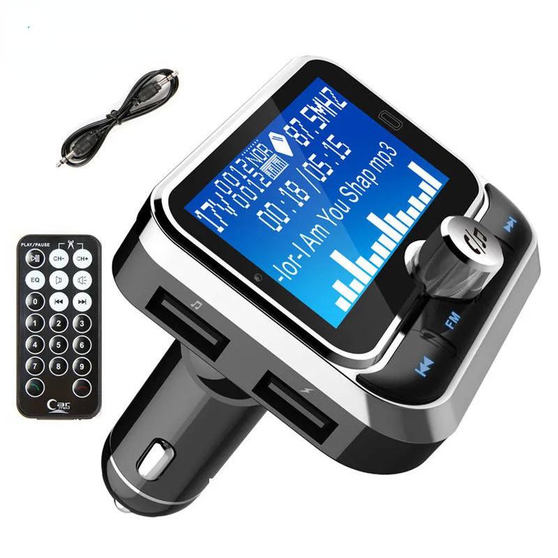 FM Transmitter Bluetooth Car MP3 Music EQ Player Support Folder Play Wirless Handsfree  Kit with 1.8'' LCD Screen
