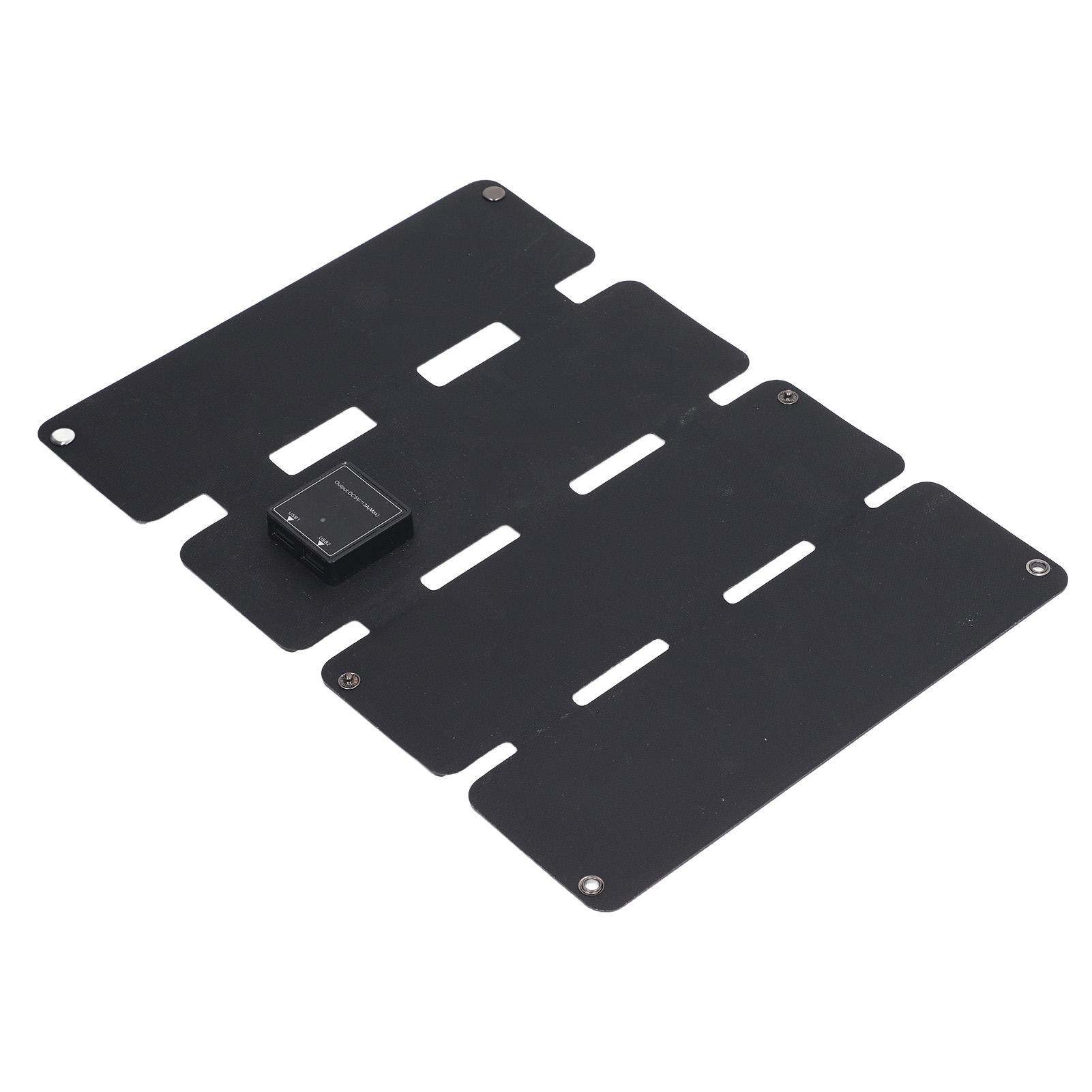Foldable Solar Panel   14W Dual USB Output 0‑2.5A 20.5% Conversion Rate Solar   for Outdoor 5V
