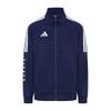 Versatile Comfortable Windproof Stand Collar Striped Jacket Men Jackets Dark-Blue TR30JR1K-DBW