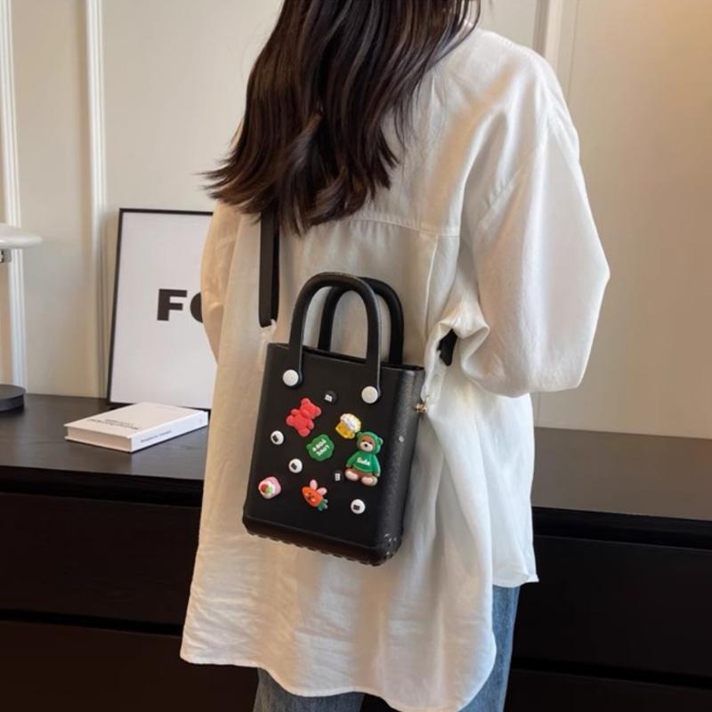 Women Mini Tote Bag EVA Flexible Bag Practical for Vacation Office and Travel Shopping