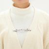 3lots Multipurpose Sweater Clip Timeless Mandarin Duck Sweater Metal Shirt Clip for Women's Apparels