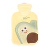 PVC Hot Water Bottle with Soft Plush Cover Cramps Soreness Relief Cartoon Hot Water Bag 500ml