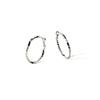 Cut Hoop Earring Ms4e119o