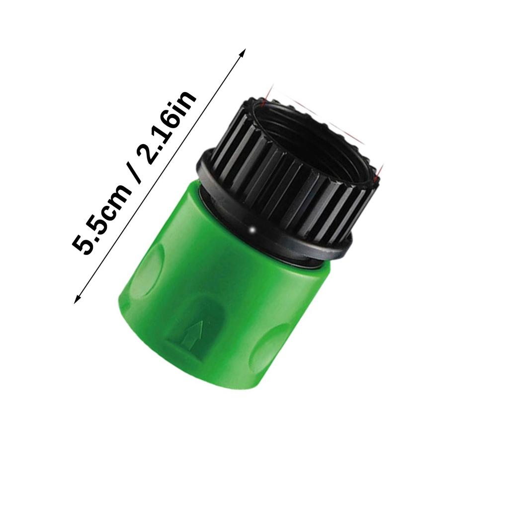 Langlebiger Kunststoff 3/4 Zoll Schlauchverbinder Autowaschschlauchadapter Spritzpistolenverbinder für Garten Autowäsche Wasserhahnadapter