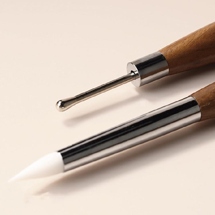 Highly Precisions 0.5mm Double Ended Sculpting Pen Gel Polish Dotting Tip For Salon And DIY Projects