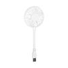 Portable USB Small Fan Creative Office Summer Cooling Fan  Adjustable Mini Fan Brushless Mute Fan Laptop for Home Dorm Outdoor Notebook Computer