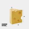 Creative Restaurant Cheese Design Small Dining Chair Sofa Footrest Stool Side Table Living Room Home Decor Furniture