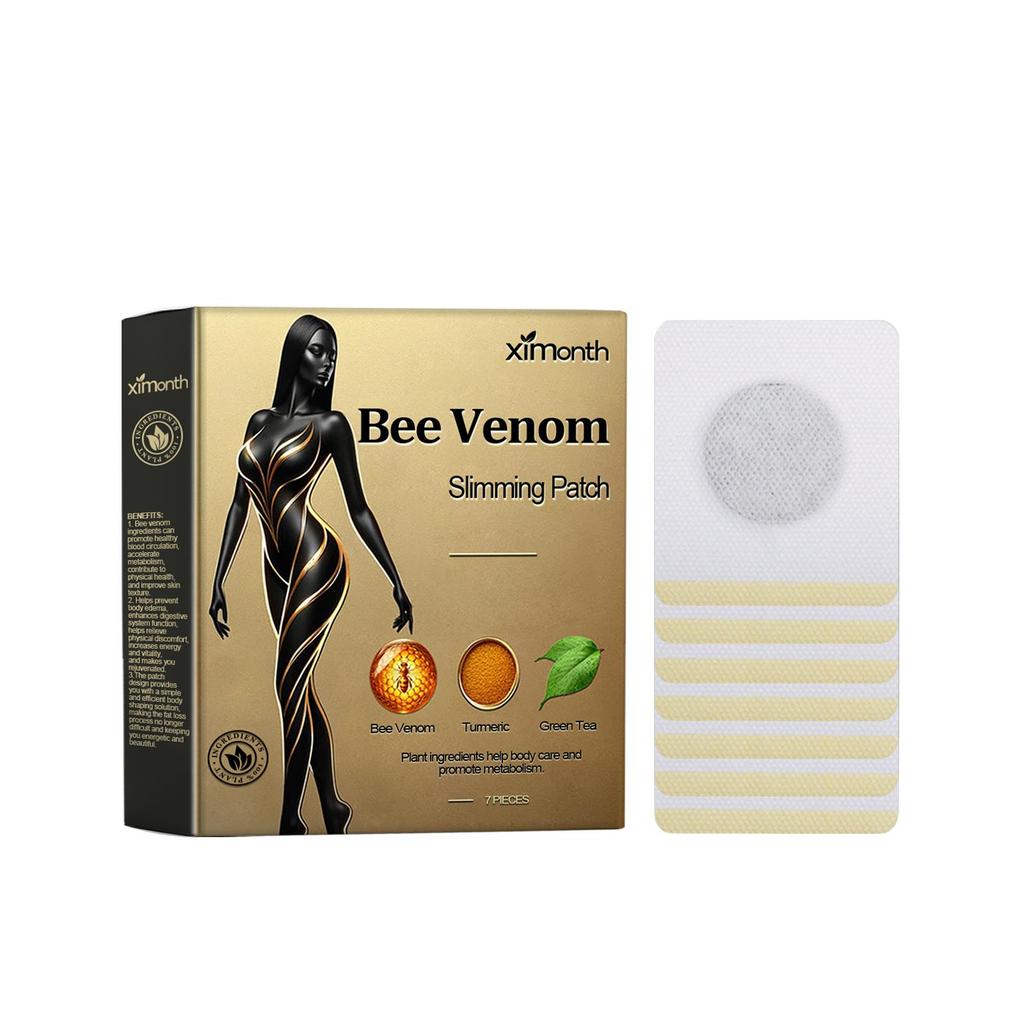 XIMONTH Bee Venom Body Contouring Patch Shape and Firm Body Skin Belly Belly Fat Worshipper Slimming Light Body Patch