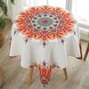 2026 Thickened Heat-Resistant Cotton-Linen Tablecloth: Dustproof for Rectangular, Coffee, Small Round & Square Tables.