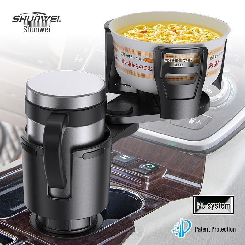 Large Multifunctional In-Car Drink Holder Expander for North American Vehicles