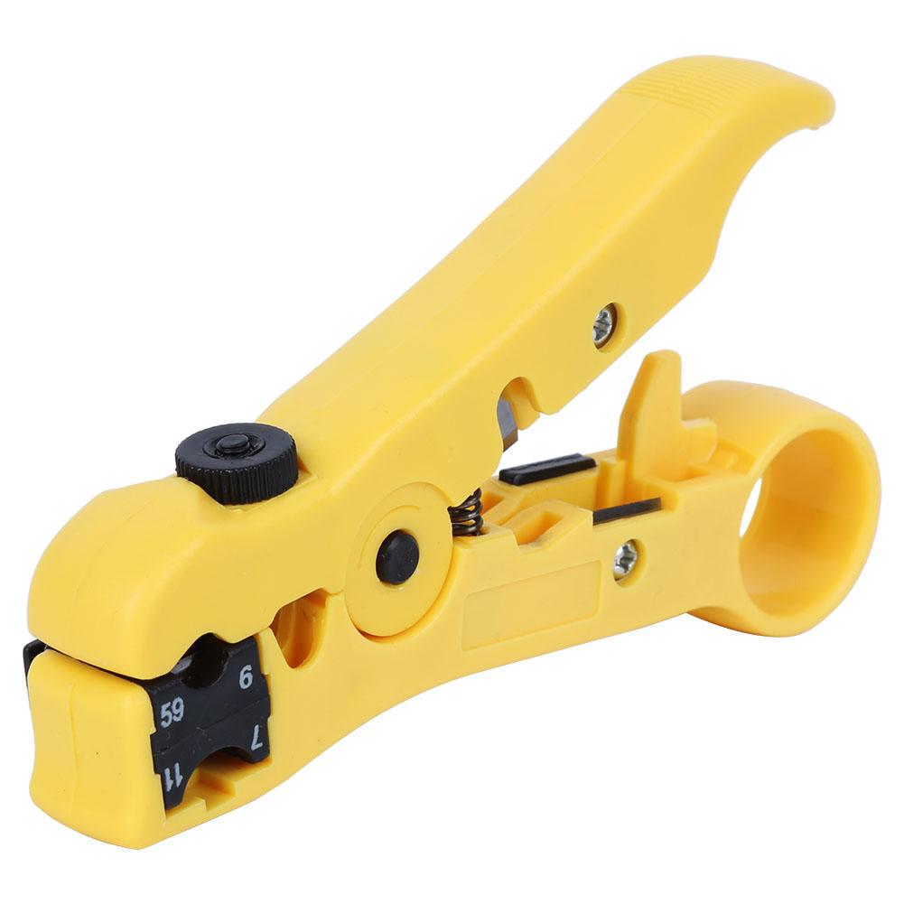 

HT352 Инструмент для зачистки проводов 120 мм 4,7 дюйма Многофункциональные плоскогубцы для зачистки коаксиального кабеля Инструмент