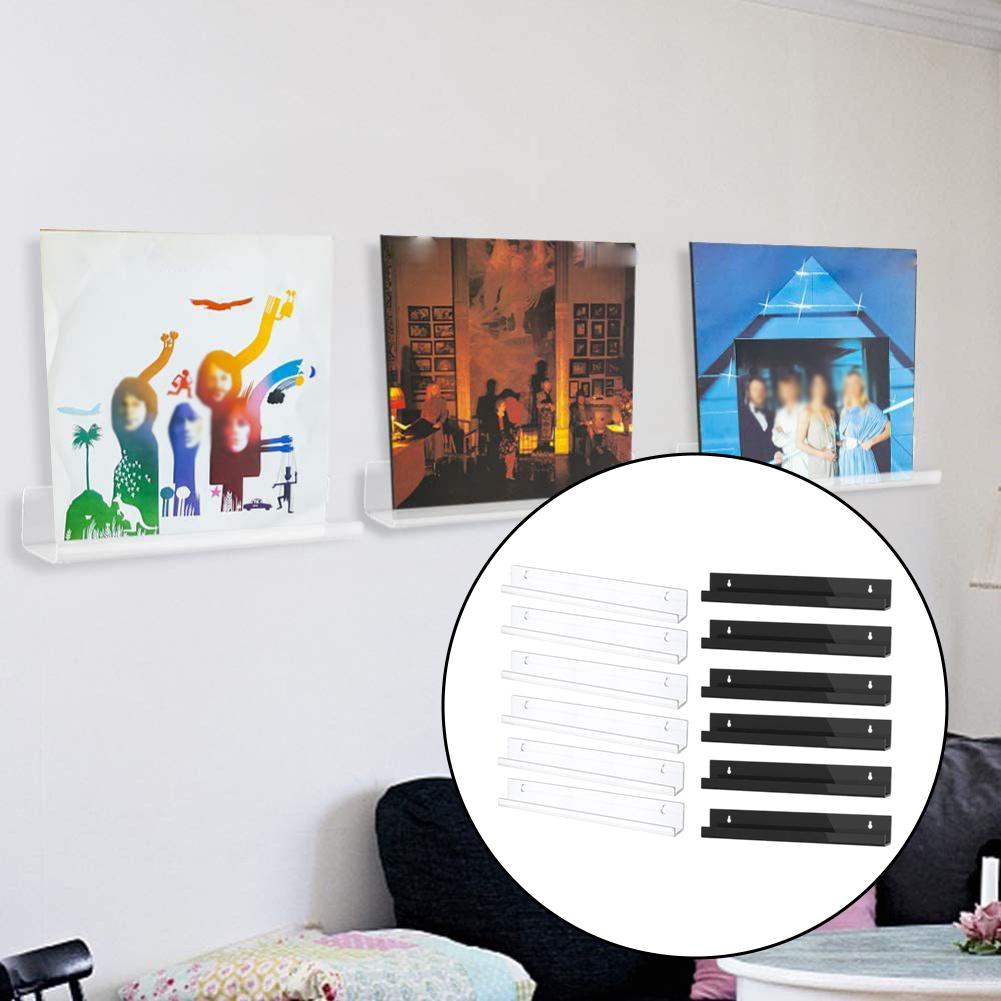 Anti-fall Feature Vinyl Record Shelf Vinyl Display Shelf