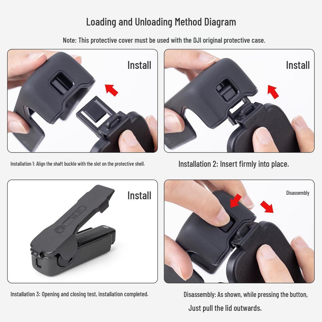 DJI Pocket 3 Camera Lens Protector Case for OSMO Gimbal