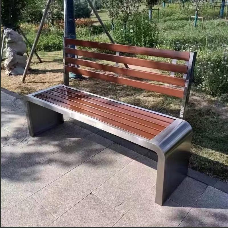 IRIR Outdoor Anti-Corrosion Park Bench