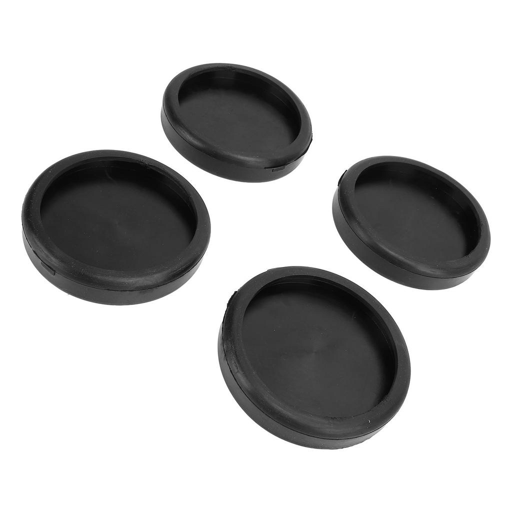 4 Stück 5 Zoll Runde Gummi-Armpolster 5715017 Hebebühnen-Armpolster Rollbrücken-Wagenheberpolster für DANNMAR Hebebühne