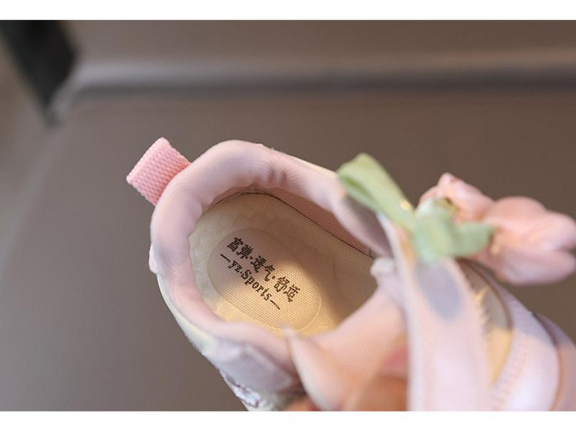 2025 Autumn Tulip Girls' Non-slip Soft Sole Canvas Shoes - Versatile & Fashionable Children's Walking Footwear