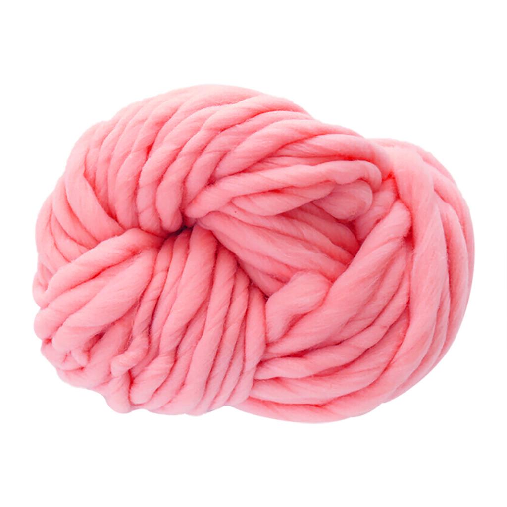 Chunky Soft Wool Yarn Scarf Knit Thickness Warm Hat Household Supplies