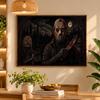 5D Diamond Painting Friday the 13th Jason Voorhees DIY Full Drill Diamond Art Kit Home Decoration