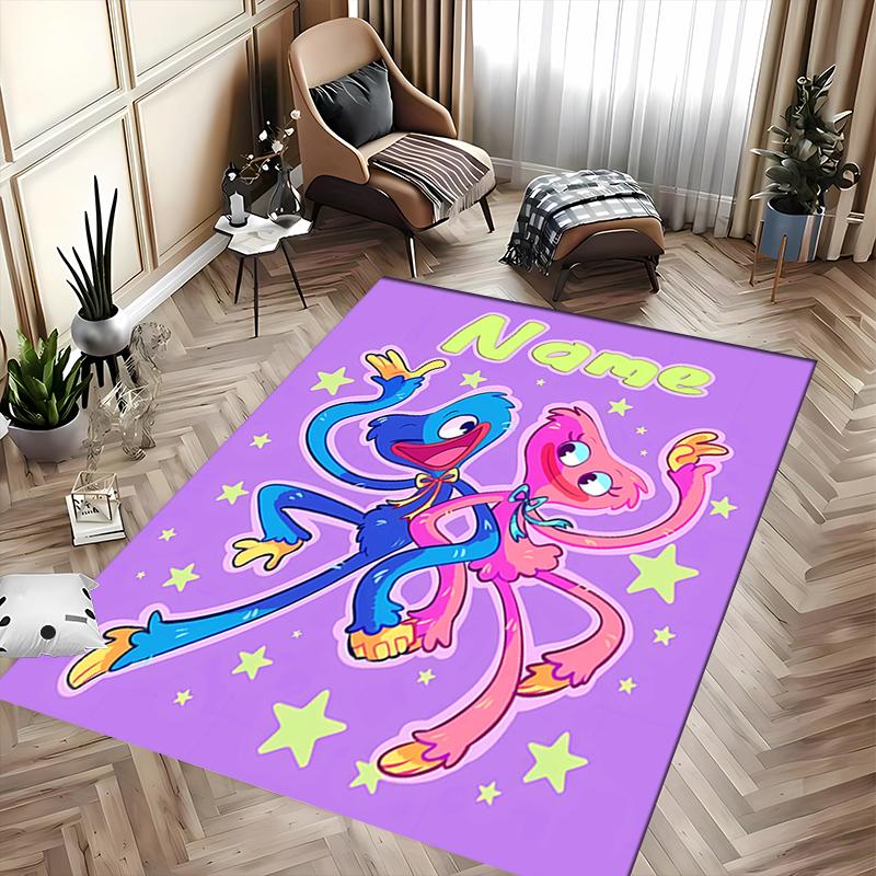 Custom personalization Poppy Playtime Area Rug - Perfect For Kitchen, Bathroom,Laundry Room Decor Large Size Available,Gift All Seasons