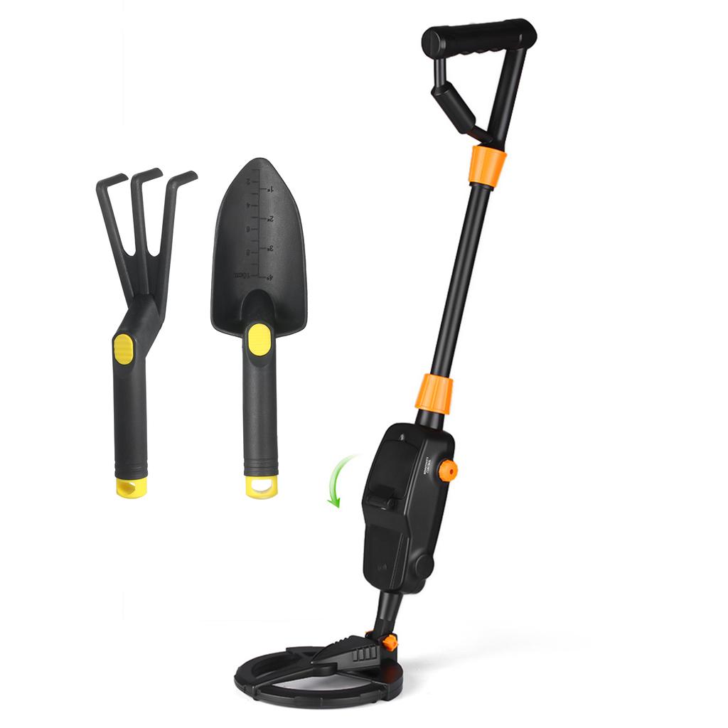 Children Lightweight Handheld Metal Detector Gold Digger Treasure Hunter Tracker Seeker With Waterproof Search Coil For Kids