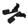 Vehicle Seat Repair Seat Track Cover Direct Replacement Plastic Material Left Right Placement 2 Pieces Included