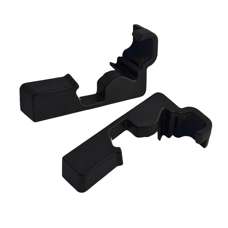 Vehicle Seat Repair Seat Track Cover Direct Replacement Plastic Material Left Right Placement 2 Pieces Included