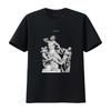 Gesaffelstein Artistic Statue Print T Shirt for Men Unique Greek Mythology Design Comfortable Cotton Fabric Vintage Washed