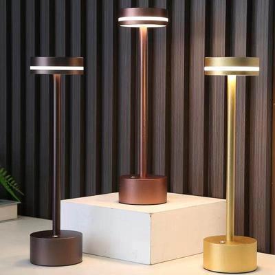 Kreativní stolní lampy dobíjecí přenosná led stolní lampa bez kabelů Luxusní moderní romantická večeře