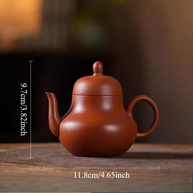Earthenware Pot of Yixing Handmade Pumpkin Pot Authentic Purple Clay Teapot That Can Be Turned Into A Teapot Fengming Pot
