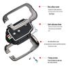 BYD Car Key Cover for F3, FO, E6, M6, G3, L3, Tang, S6, and S7 - Metal Shell Case and Buckle