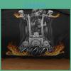 Set Duvet Skull Quilt Cover Bedding Hd Print Single Double Size Luxury 3d