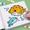 Kindergarten Coloring & Drawing Book for Kids Aged 3-6: Tracing, Redrawing & Doodling