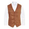 Men Suit Vest V-Neck Sleeveless Single Breasted Slim Fit Waistcoat with Pockets Solid Color Formal Business Vest Coat