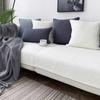 Nordic Simple Modern Solid Color Fabric Craft Four Seasons Universal Non-Slip Sofa Cushion Cushion Autumn and Winter