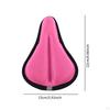 Bicycle Seat Cover for Kids 5.9x8.6inch Easy to Install Saddle Protection