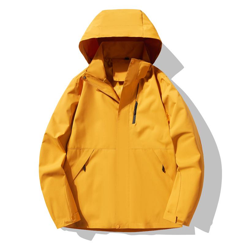 Herren- und Paarkombi 25 Jahre Frühling/Herbst Outdoor-Sport Winddicht Wasserdicht Atmungsaktiv Bergsteigerjacke
