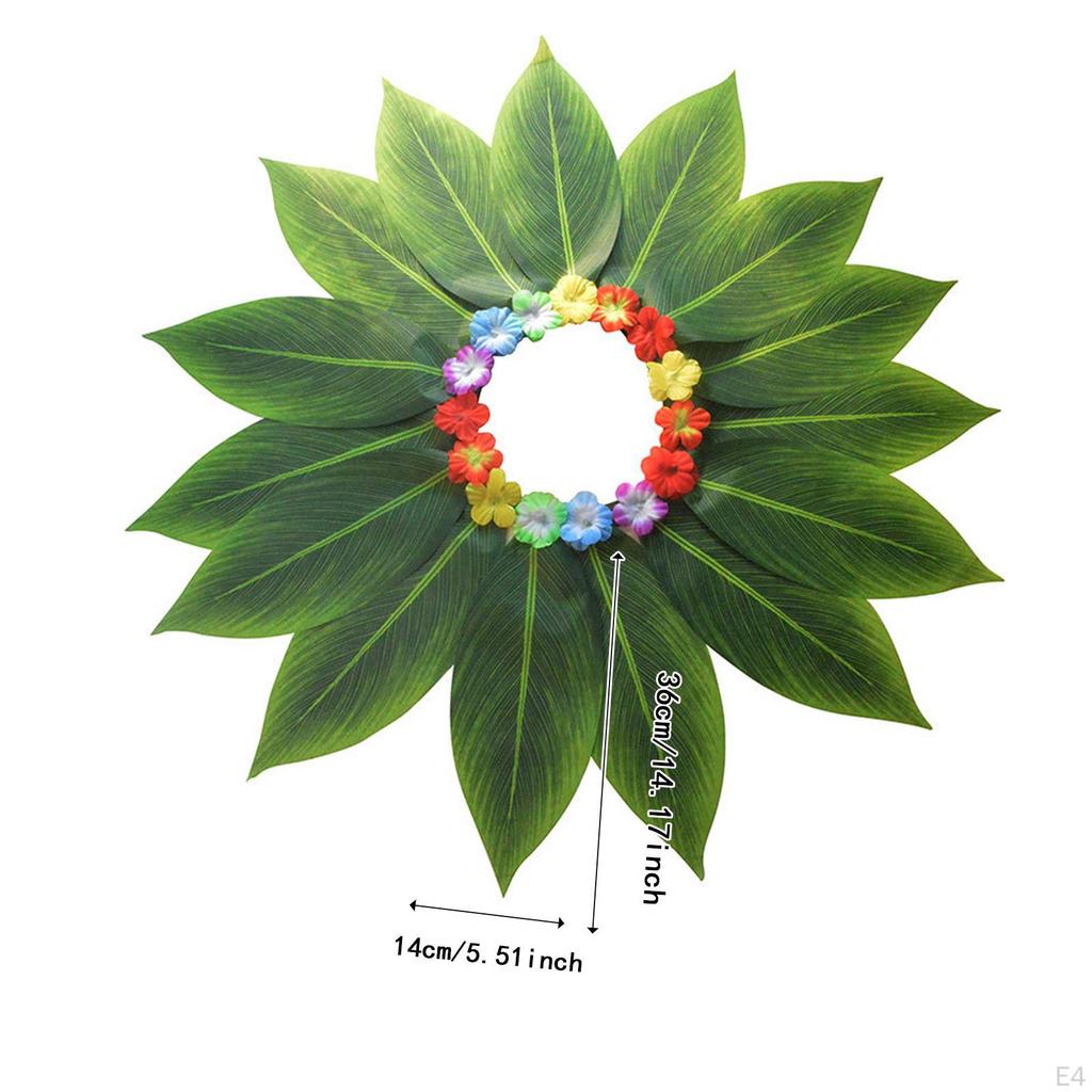 Grass Skirt Hawaiian Flower Design for Themed Parties And Event Decor