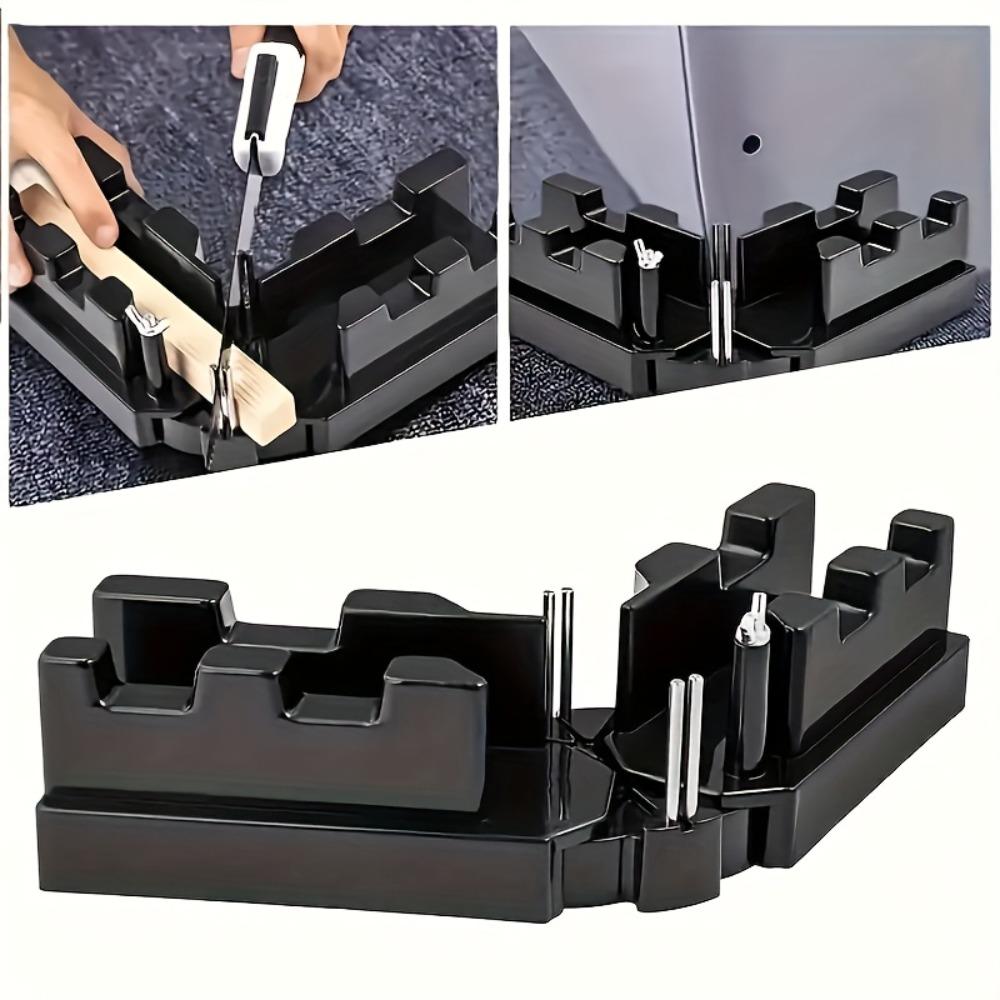Plastic Woodworking Diagonal Junction Box Black Bevel Gauge and Mitre Box  for DIY