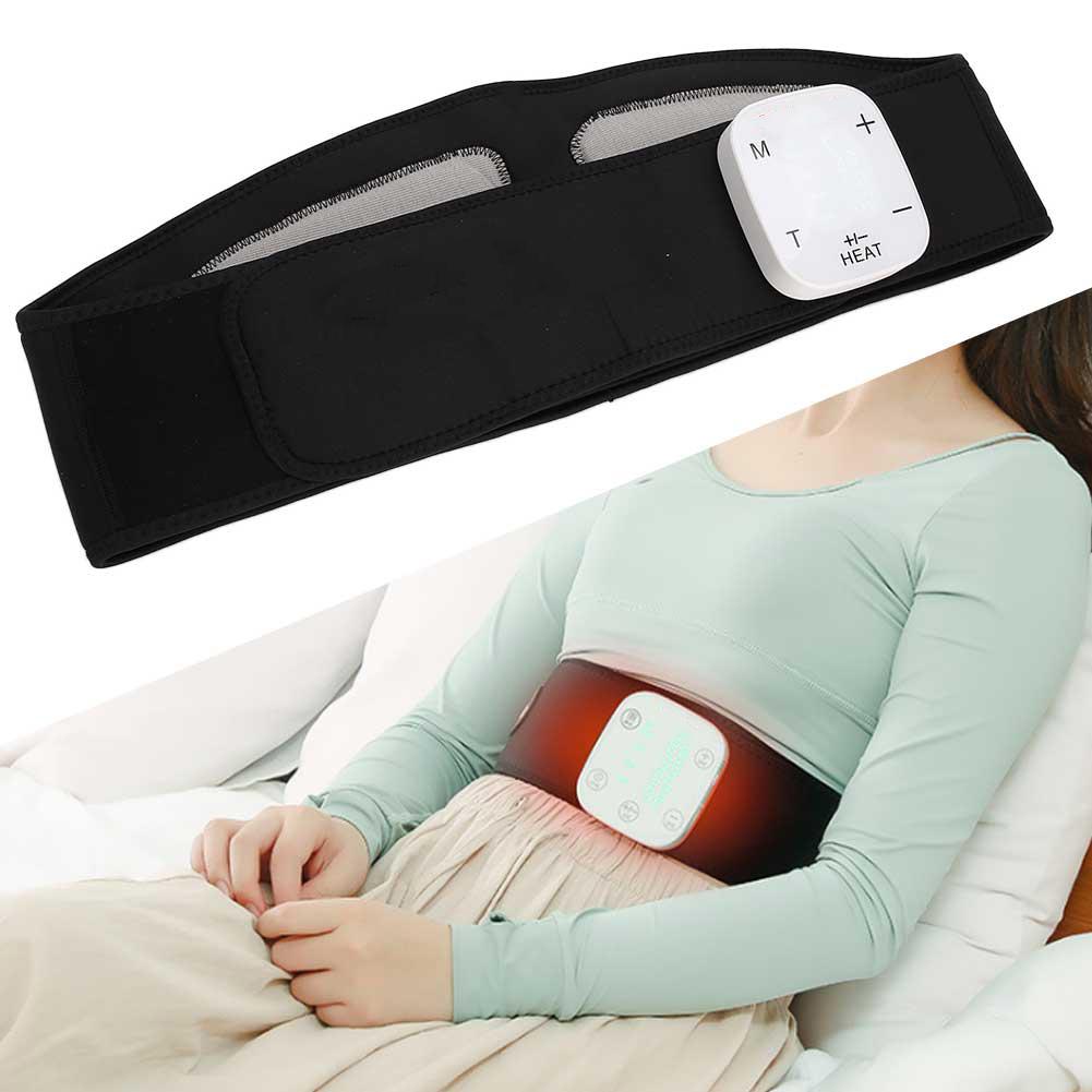 Far Infrared Heating Therapy Belt Pain Relief Adjustable Waist Massager (Main MachineBelt)(L )