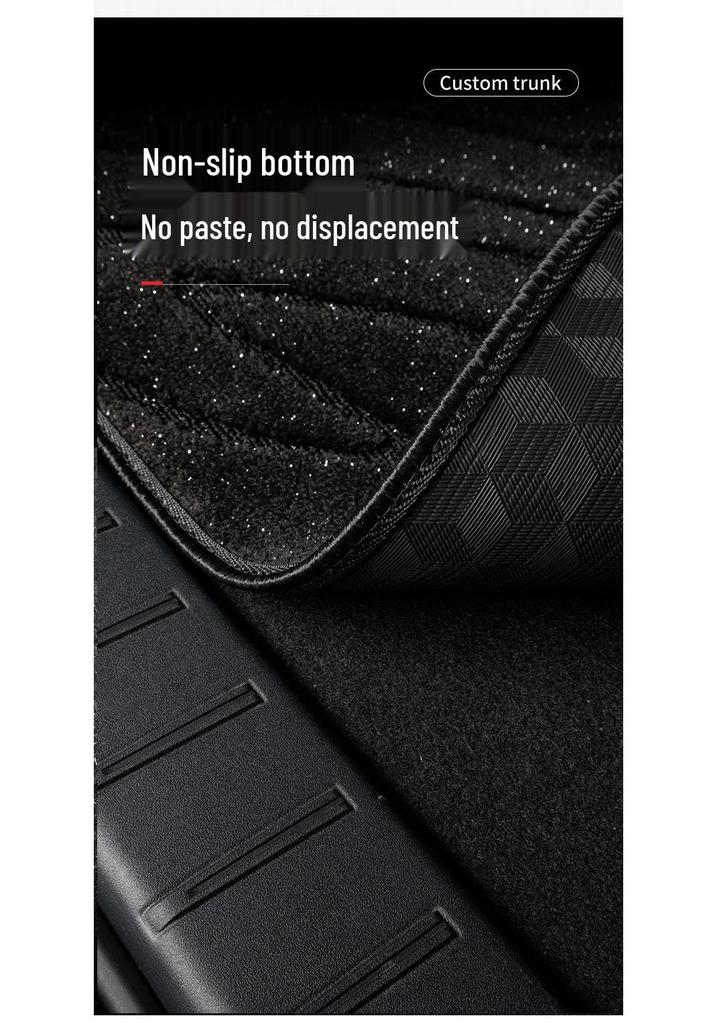 Tesla Model Y Rear Trunk Mat - Starry Sky Design