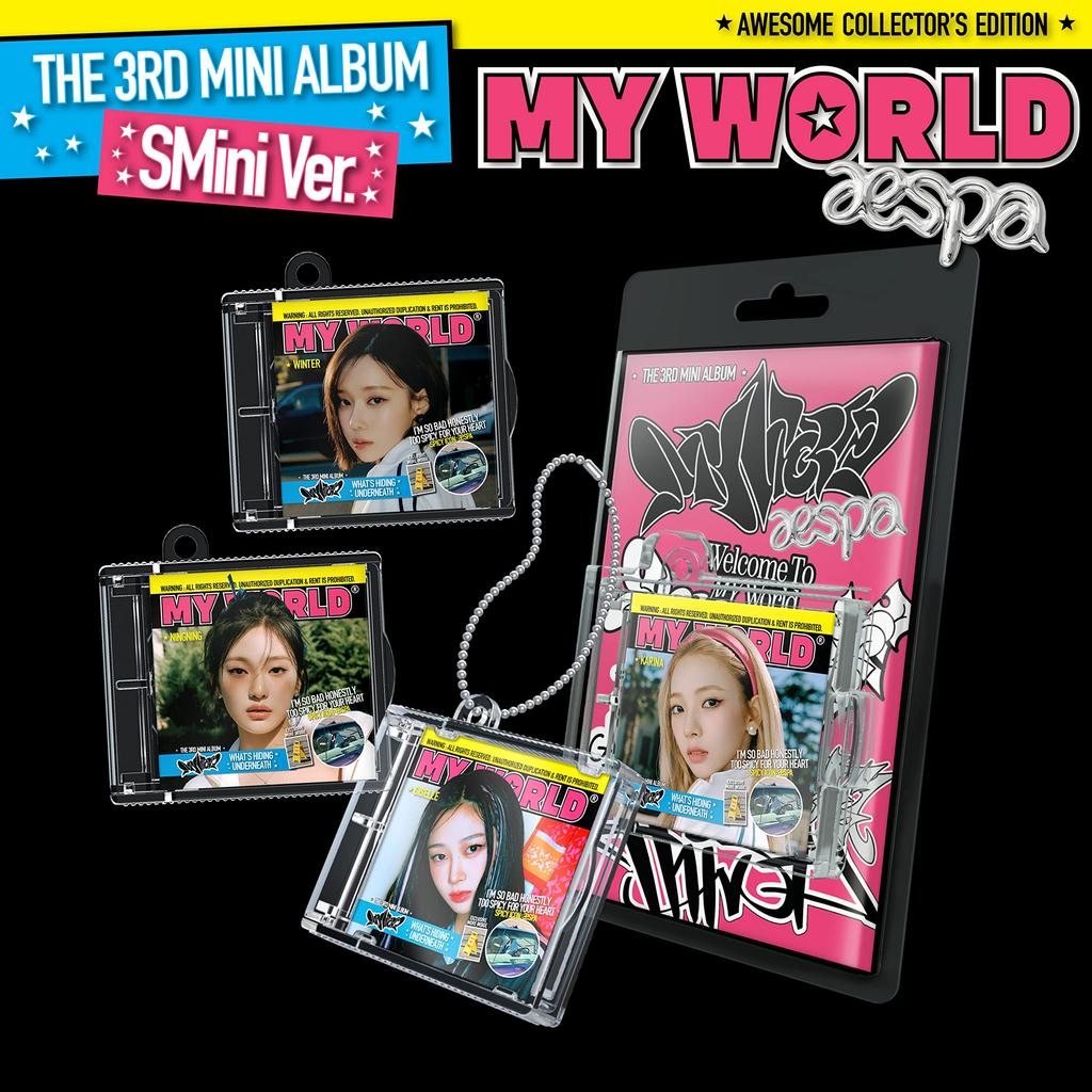 Aespa WORLD 'MY (SMini Ver.)' (Korean Edition)