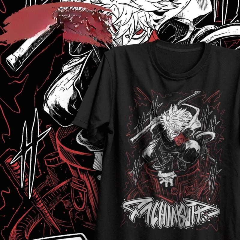 Gachiakuta T-Shirt Men Women Oversized Y2k Hot Japanese Anime Print Harajuku Street Hip Hop Male Female Clothing Comfortable Top