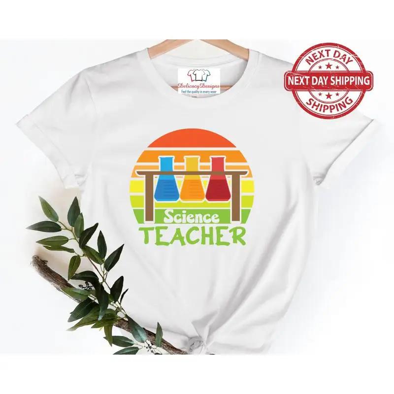 Science Teacher T Shirt Retro Funny Life Appreciation
