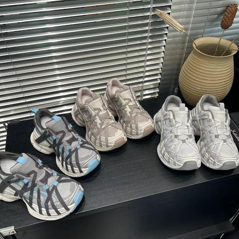 Home Strap Daddy Shoes Women's Shoes Platform Soles Increase Spring New Old Dirty Shoes Casual Sneakers