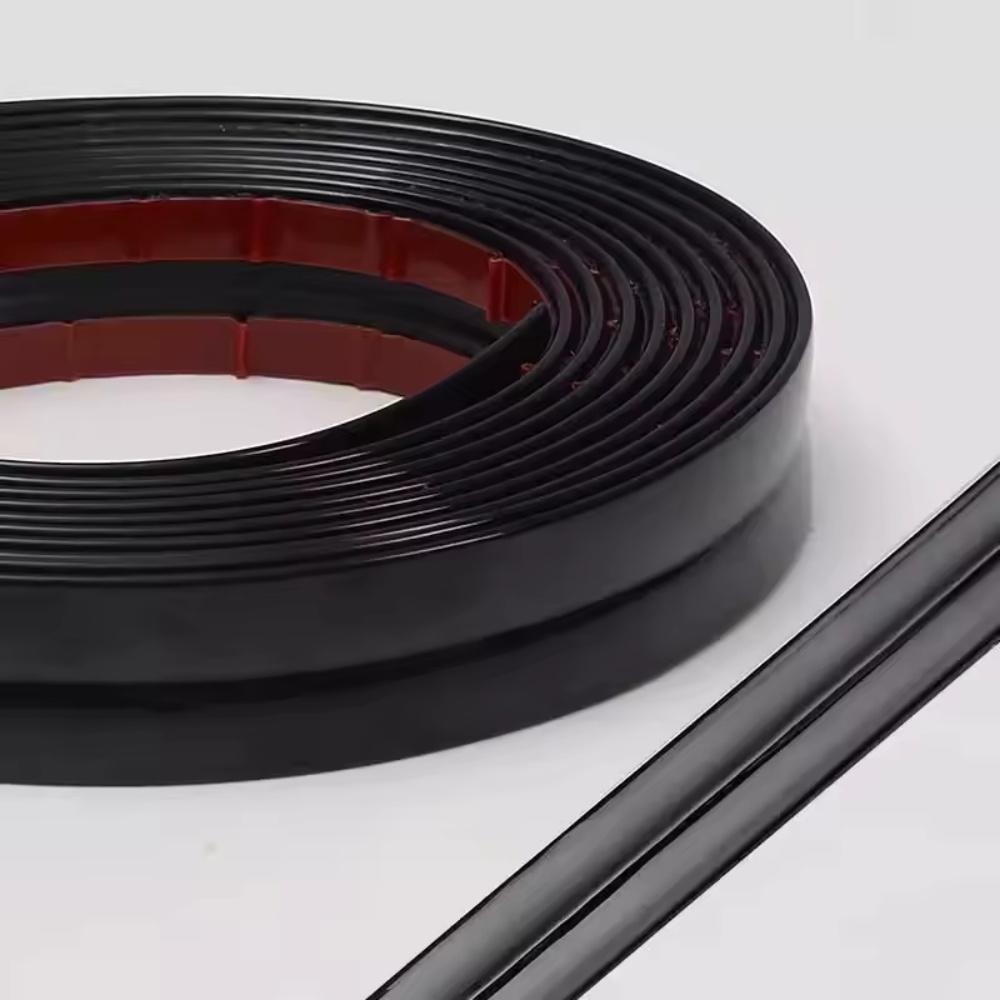 1pc 118.11inX0.79in Background Wall Decoration Tape Wall Corner Protector Molding Styling Trim Sticker Door Window Trim Strip