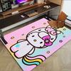 Unicorn Hello Kitty Party Carpet For Playroom Bedroom Living Room Sofa Home Decorkids Game Area Rug Nonslip Floor Mat